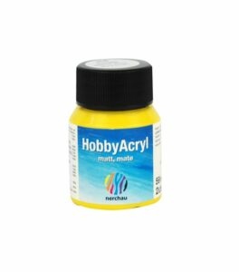 Hobby Acryl matt Nerchau - 59 ml - žlutá