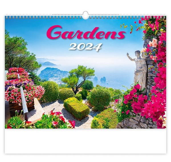 Kalendář nástěnný 2024 - Gardens