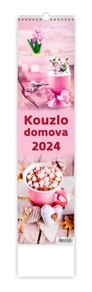 Kalendář nástěnný 2024 vázanka - Kouzlo domova