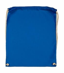 Bavlněný batoh k domalování - barva tmavě modrá