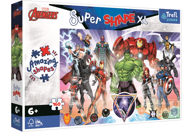 Puzzle Super Shape XL Avengers