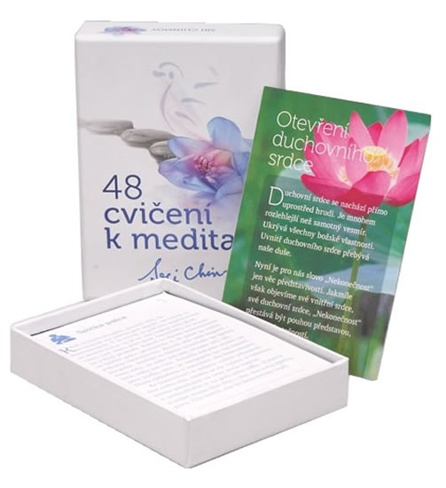 48 cvičení k meditaci - karty - Chinmoy Sri
