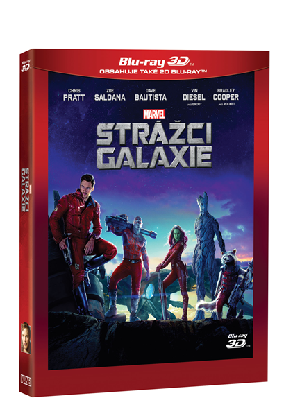 Strážci Galaxie Blu-ray (3D+2D) - James Gunn