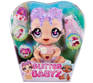 Glitter Babyz panenka Lila Wildbloom