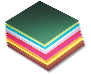 Origami papír barevný 70 g/m2 - 20 × 20 cm