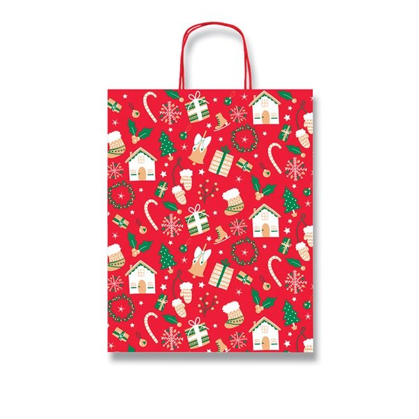 Vánoční dárková taška Fantasia Christmas 26 × 34