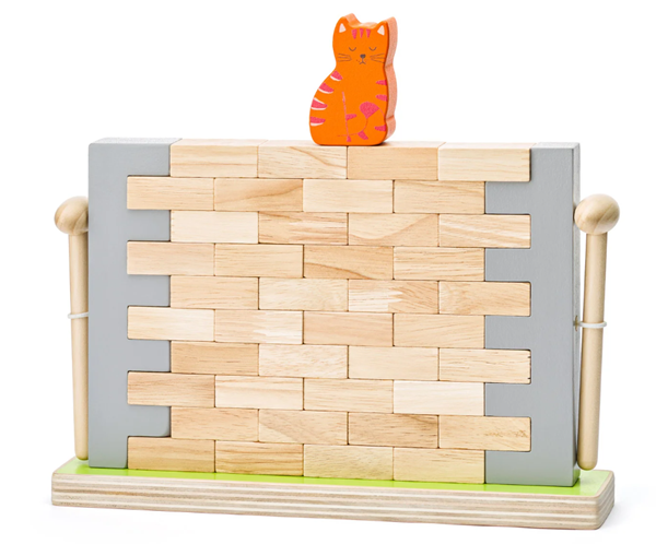 Balanční hra - Zeď s kočkou