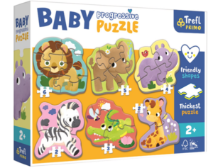 Baby puzzle Safari 6 v 1