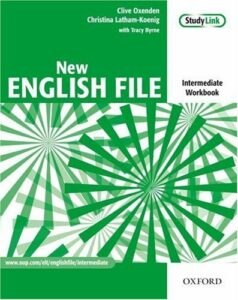 New English File intermediate Workbook with key and MultiROM - Oxeden
