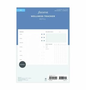 Filofax Nedatovaná náplň pro diář/Clipbook A5 - wellness plánování