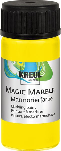 Mramorovací barva Magic Marble 20 ml citrónová