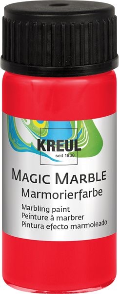 Mramorovací barva Magic Marble 20 ml červená