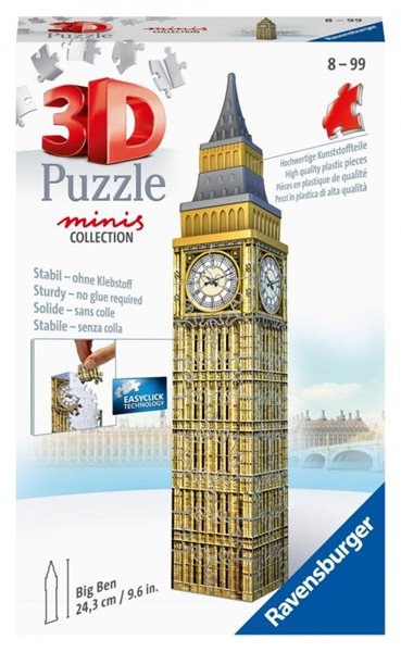 Puzzle Mini budova - Big Ben