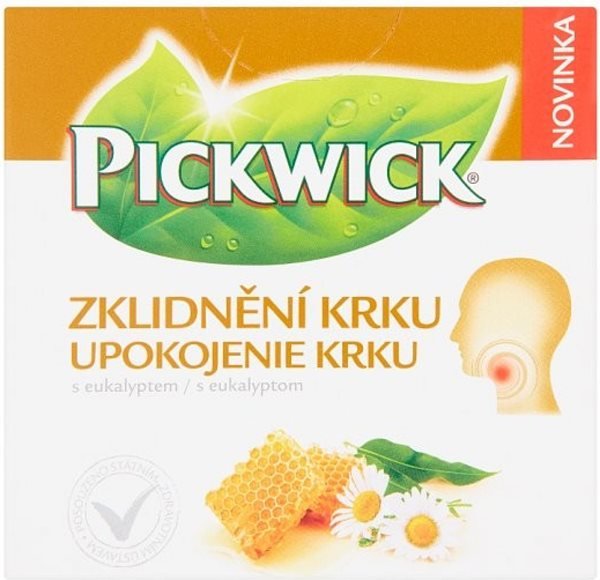 Pickwick bylinný čaj Zklidnění krku