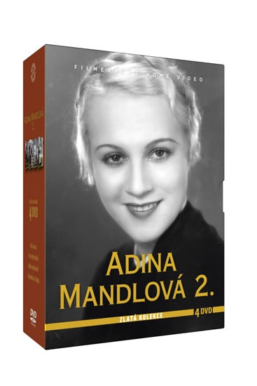 Adina Mandlová 2. - Zlatá kolekce - 4DVD - neuveden