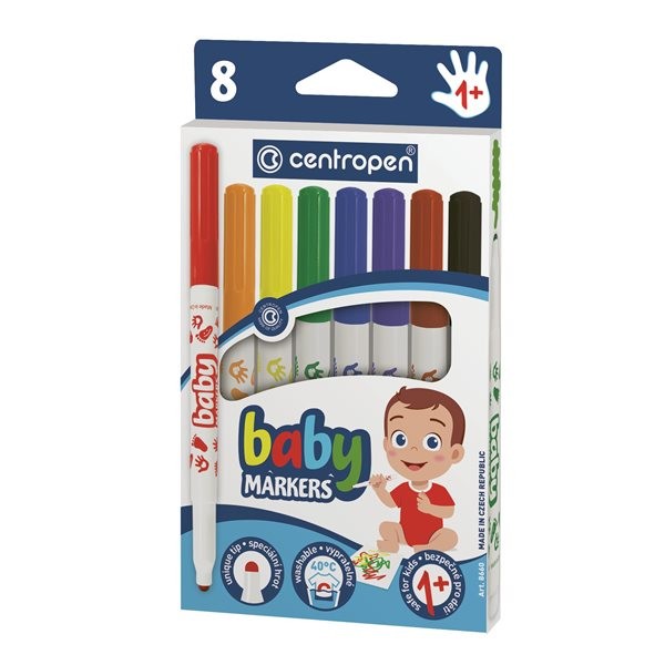 Centropen Baby Markers 8660/8
