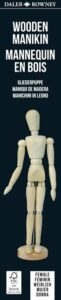 Daler Rowney dřevěná figurína - ŽENA