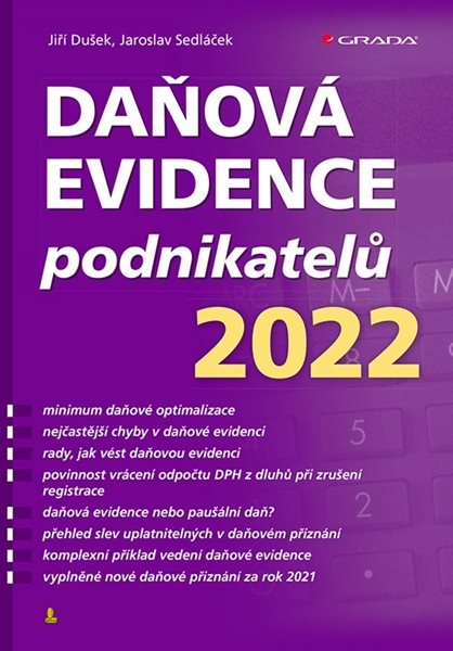 Daňová evidence podnikatelů 2022 - Dušek Jiří