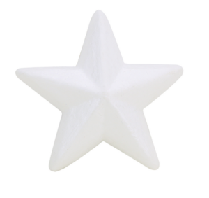 Hvězda polystyrenová 200 mm
