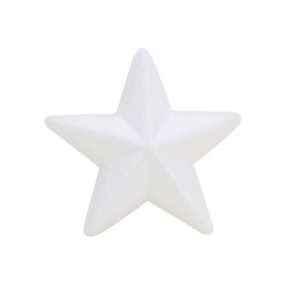 Hvězda polystyrenová 80 mm