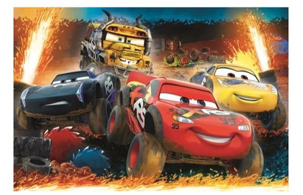 Puzzle Disney Cars 3/ Extrémní závod 100 dílků 41 x 27