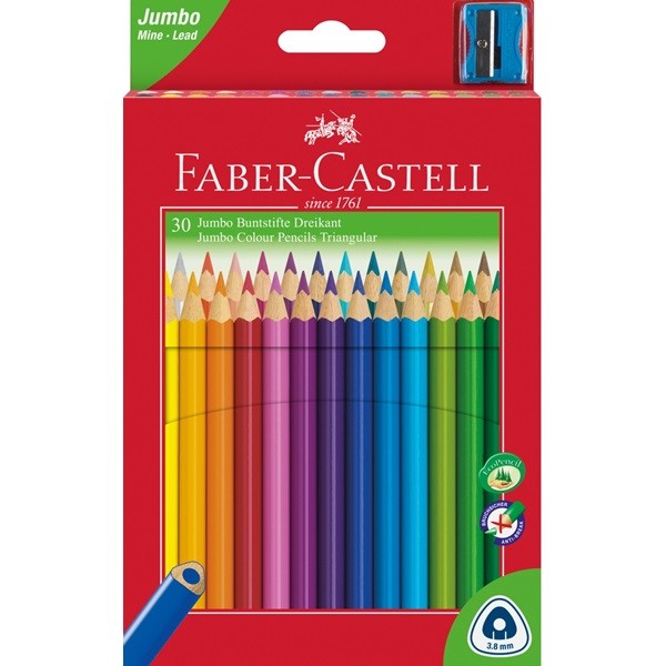 Pastelky Faber-Castell Jumbo trojhranné