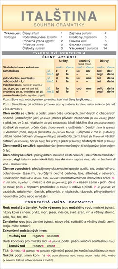 Italština - souhrn gramatiky - kolektiv autorů