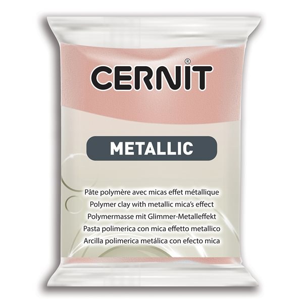 CERNIT Metallic 56g zlatá růžová