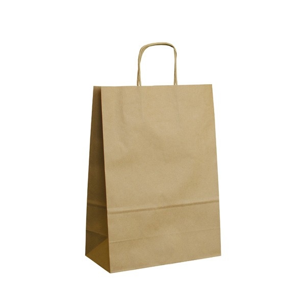 Papírová taška s krouceným uchem 32 × 12 × 41 cm