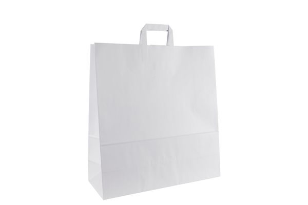 Papírová taška s plochým uchem 45 × 17 × 48 cm
