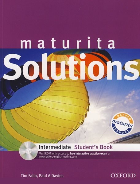 Maturita Solutions Intermediate Students Book with multiROM - Falla T.