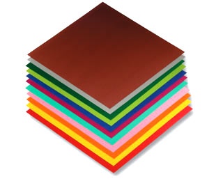 Origami papír barevný 80 g/m2 - 10 × 10 cm