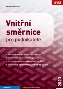 Vnitřní směrnice pro podnikatele 2023 - Hana Kovalíková