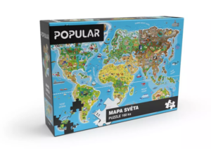 Puzzle - Mapa světa