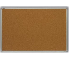 Korková tabule v hliníkovém rámu 120 × 180 cm