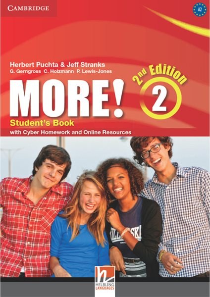 More! Level 2 2nd Edition Student's Book with Cyber Homework - Herbert Puchta